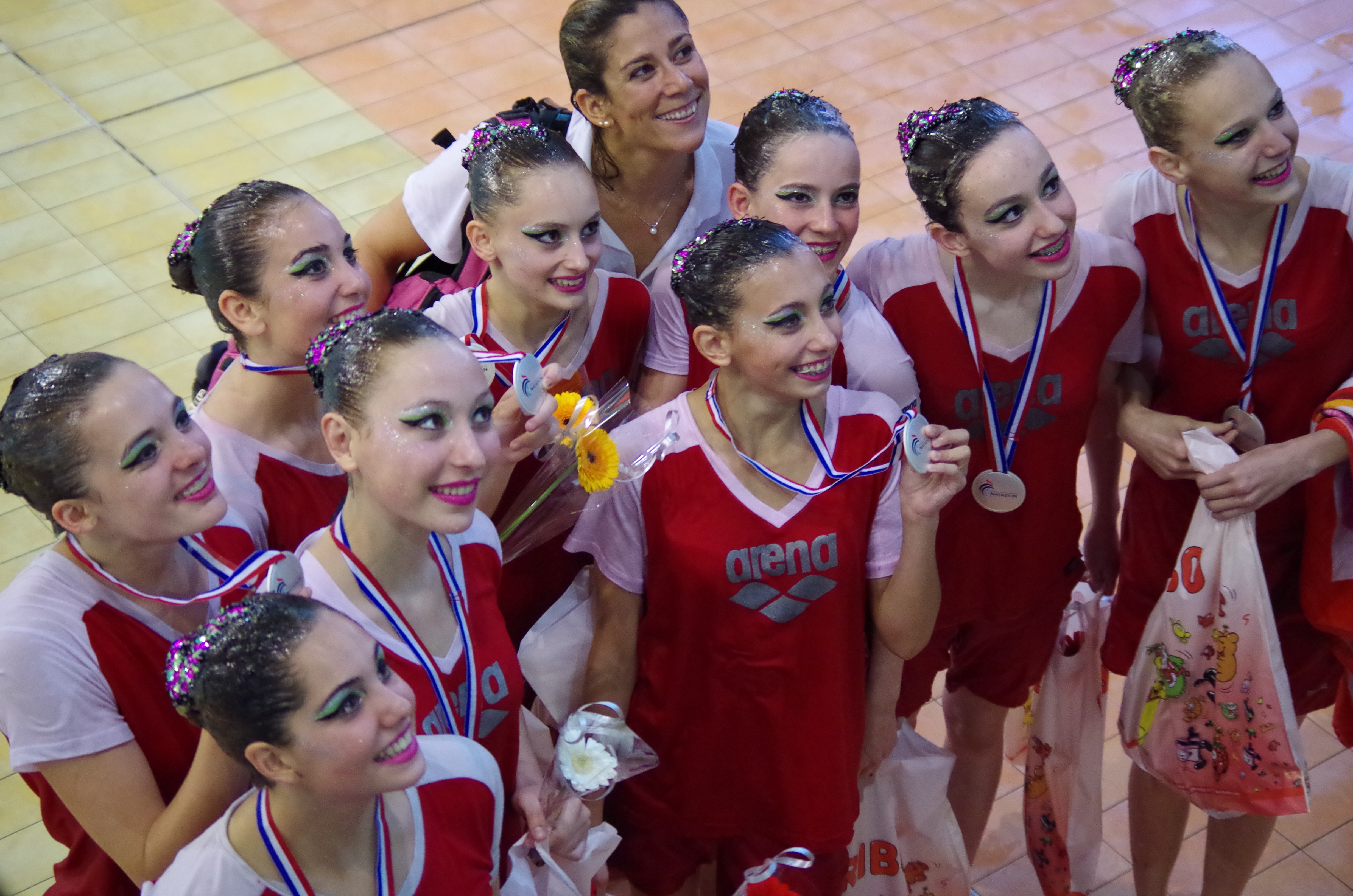 Vices Championnes de France Elite Espoir 2014 Sète