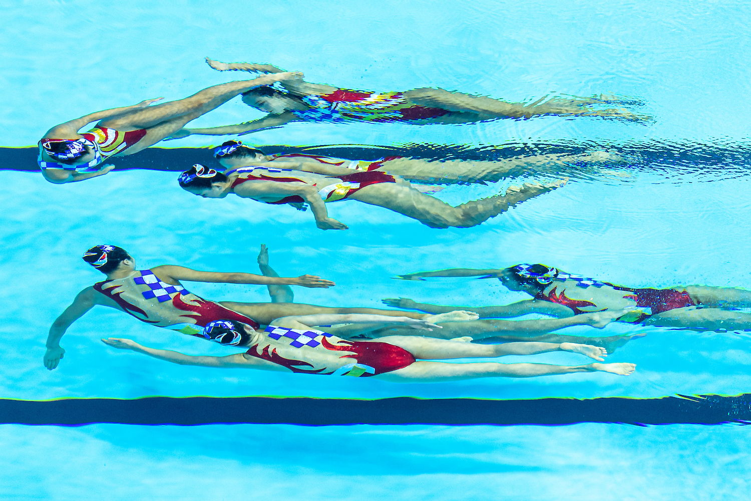 FINA Reveals 2022 Artistic Swimming Calendar Inside Synchro