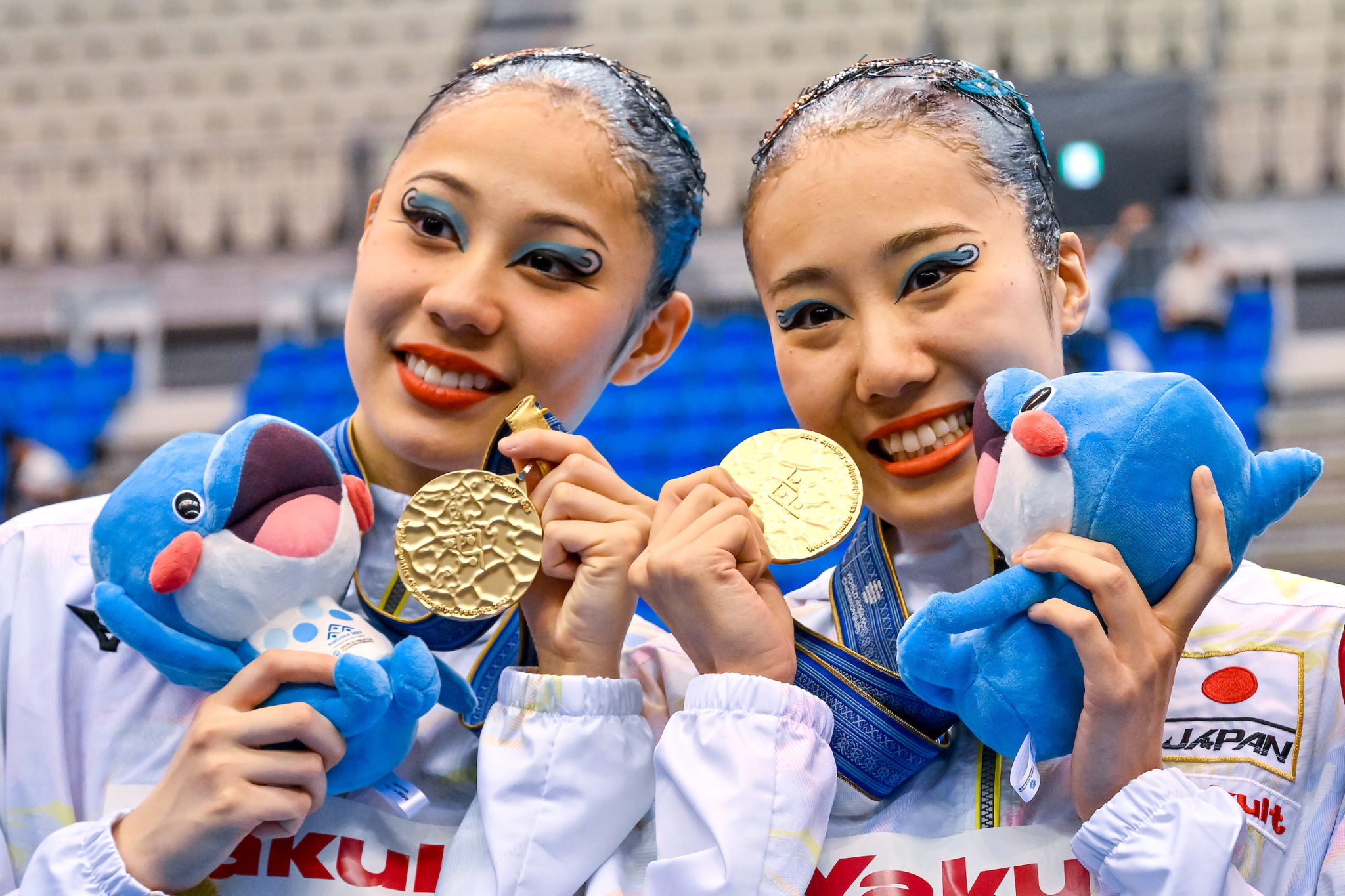 Japanese Duets Win Two More Golds in Fukuoka World Championships