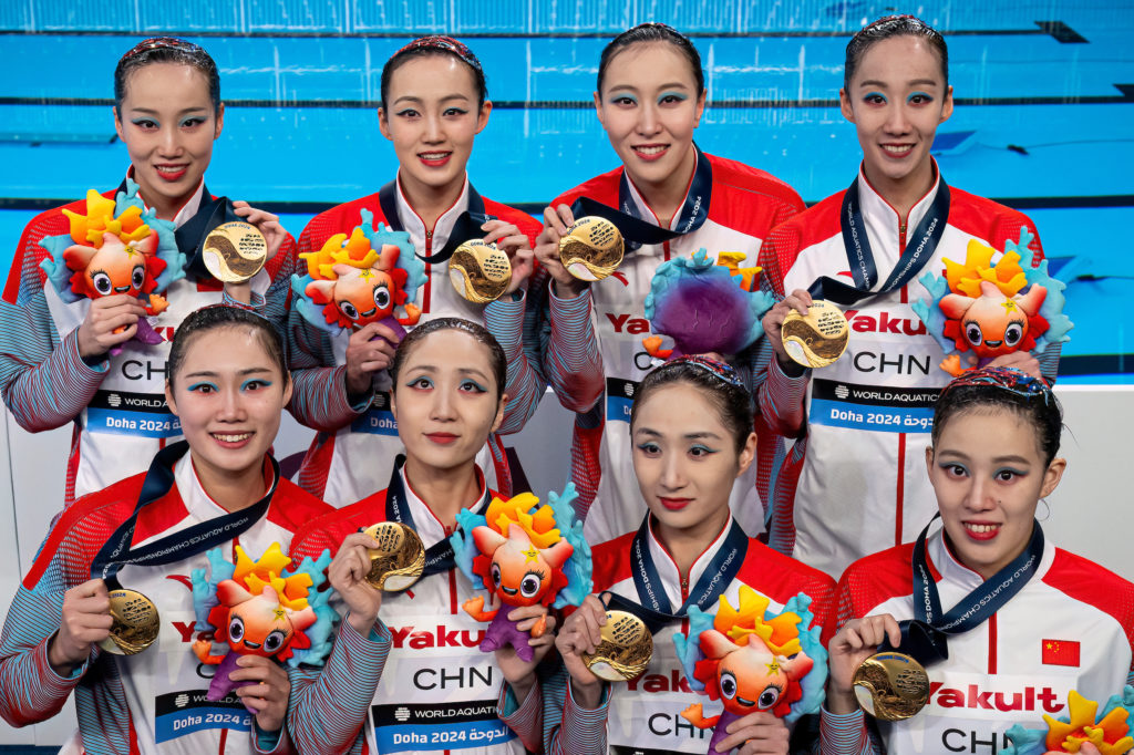China Announces 2024 Olympic Artistic Swimming Team Inside Synchro